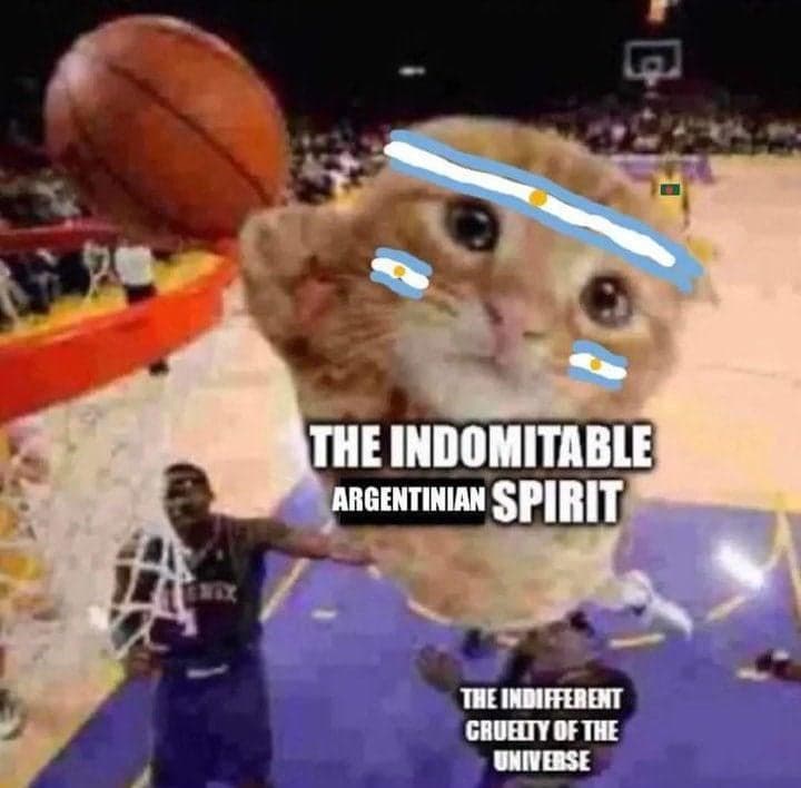 Crying Cat Dunks for the Indomitable Argentine Spirit