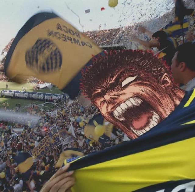 Hincha De Boca Gritando