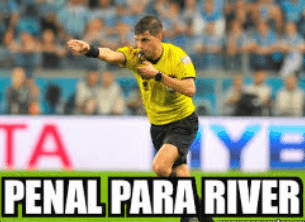 Referee Always Gives River the Penalty