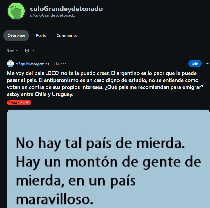 No Hay País De Mierda