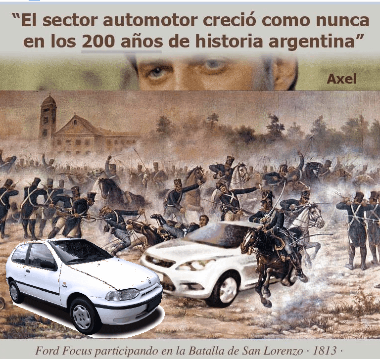 Kicillof's Auto Industry Invades Battle of San Lorenzo