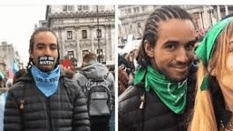 Wearing Both Pro-Life and Pro-Choice Bandanas