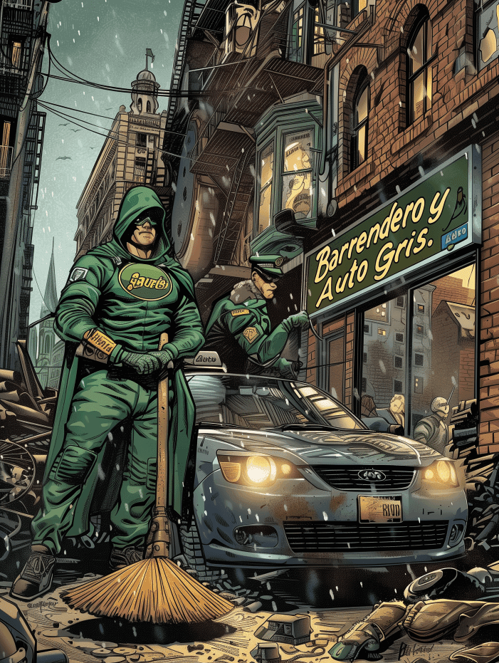 Street Sweeper Superhero Saves Buenos Aires