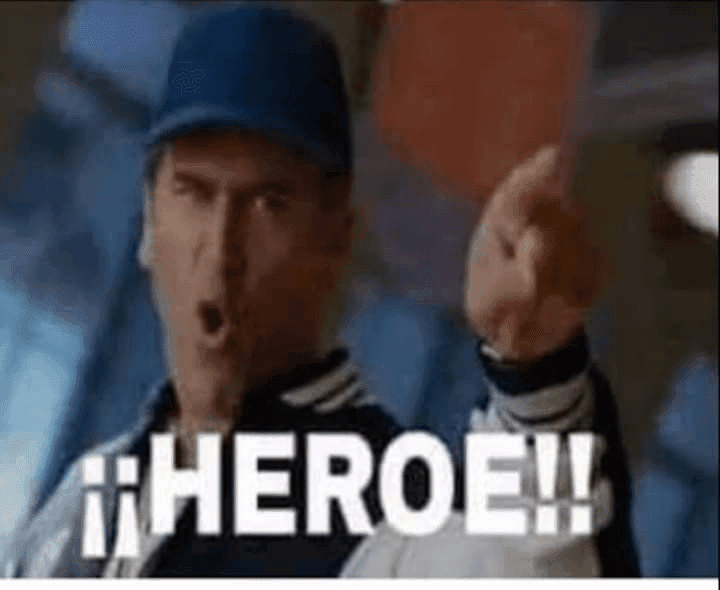 Man Points And Calls You A Hero