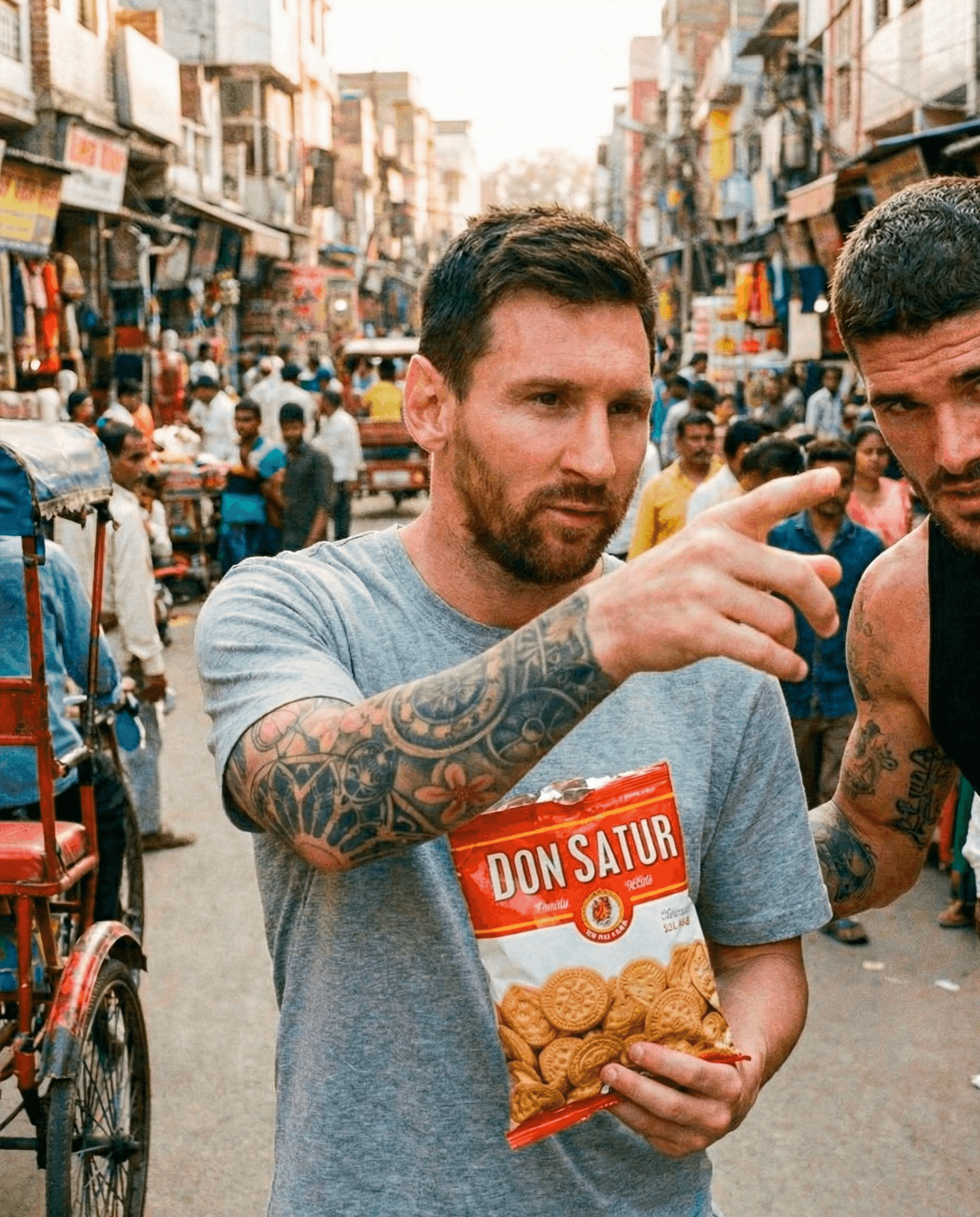AI Messi Sells Don Satur In Indian Market