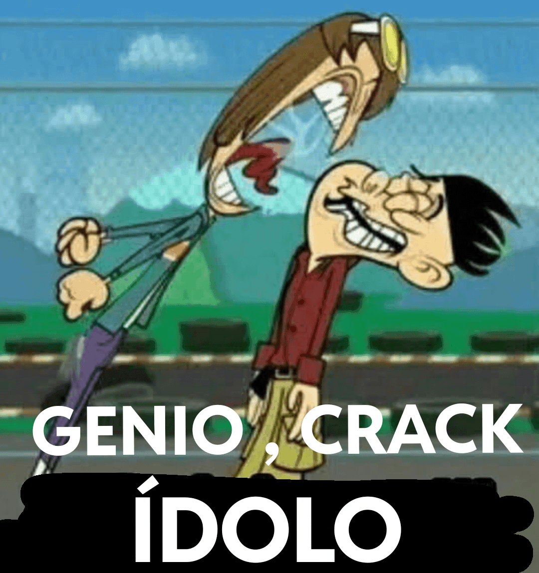 Clone High Handshake With Argentine Slang Compliments