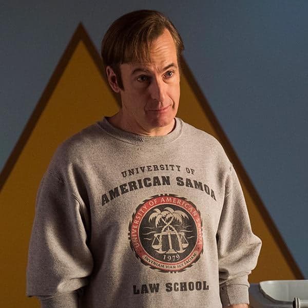 Jimmy McGill Wears American Samoa Law Sweatshirt