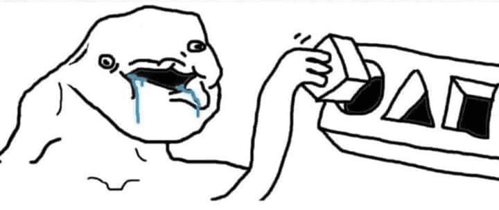 Brainlet Tries To Plug Shape Toy Into Outlet