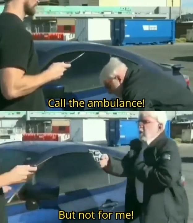 Old Man Turns the Tables With a Gun