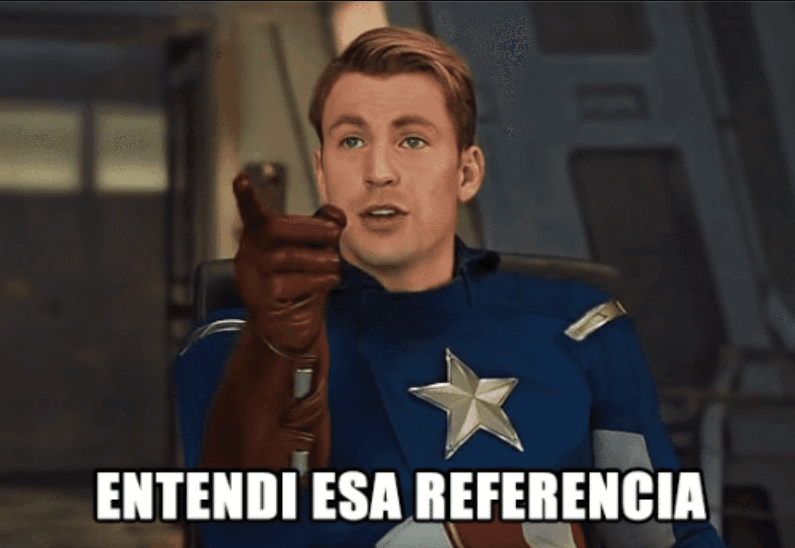 Cap America Gets the Reference in Spanish