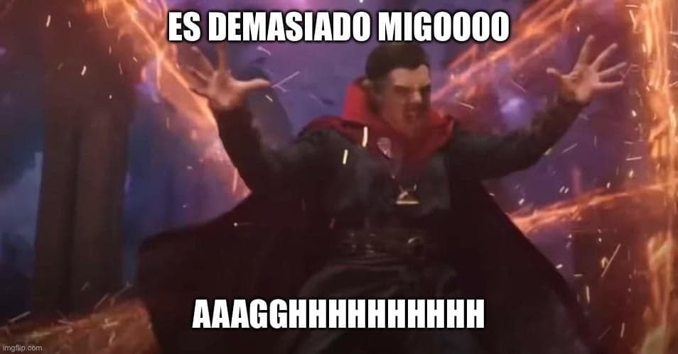 Doctor Strange Screams It's Too Much