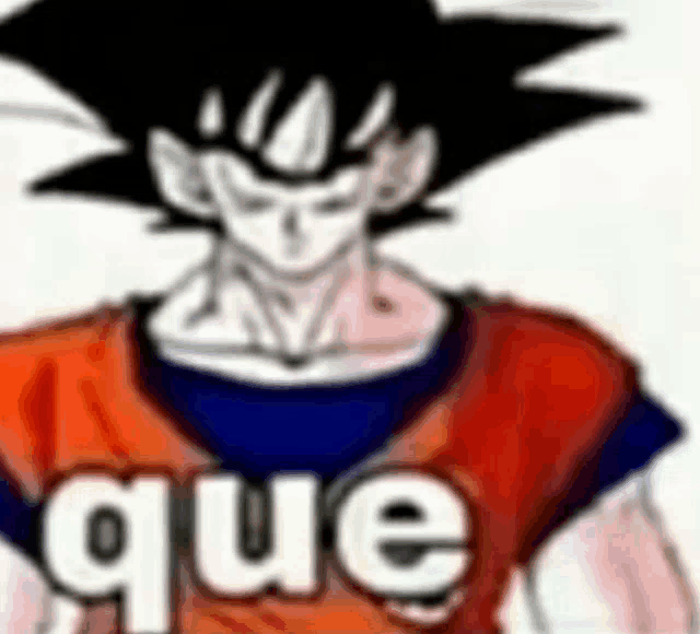 Blurry Goku Wants to Know What