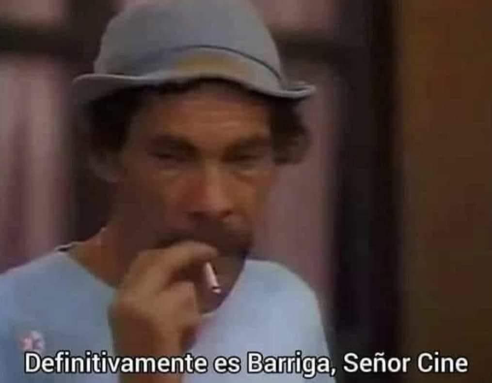 Don Ramón Smokes and Thinks of Barriga