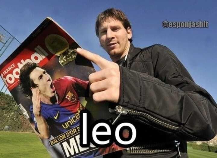 Messi Holds the Leo Magazine