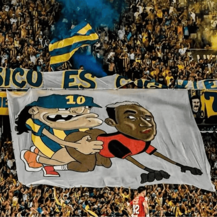 Rosario Central Banner Chokes the Rival