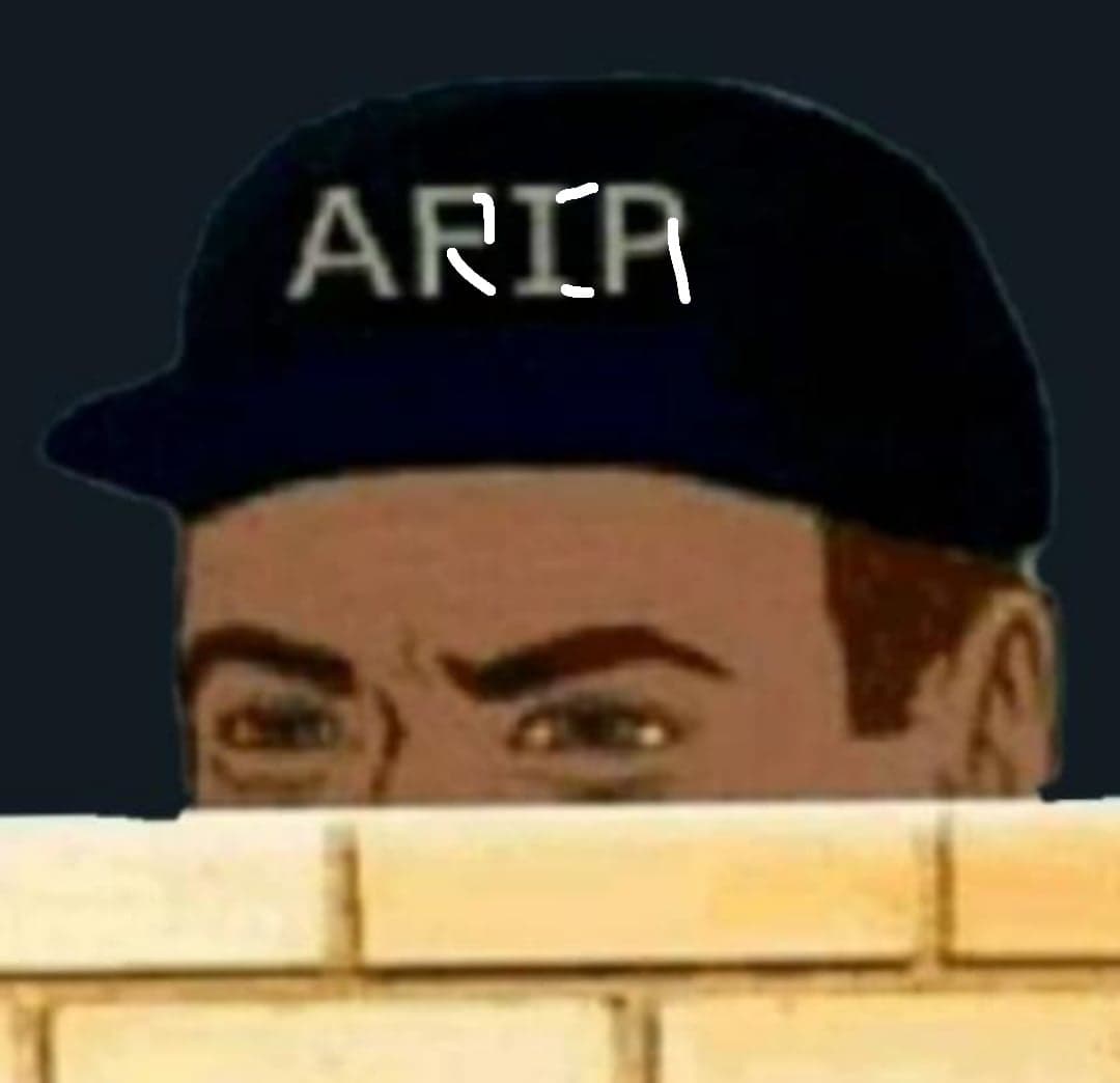 ARIP Kilroy Was Here Peeking Over Wall