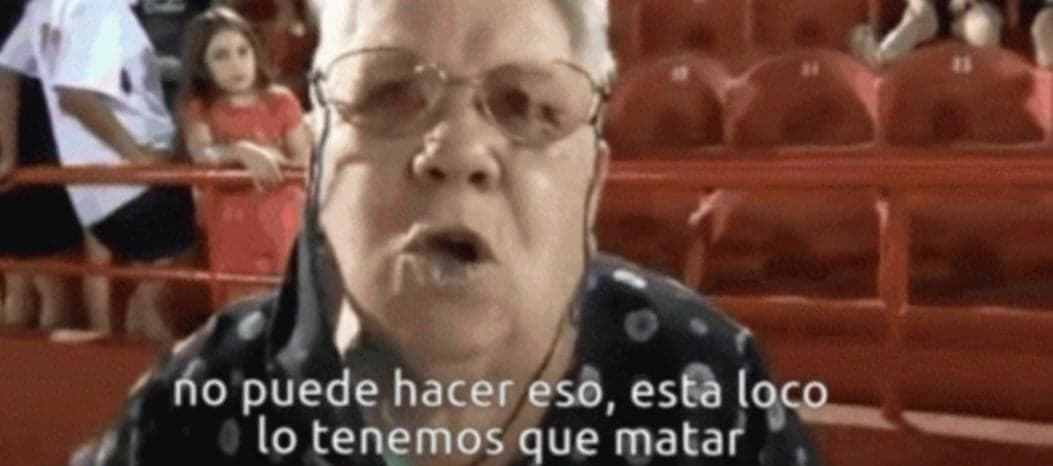 Stadium Grandma Says We Have To Kill Him