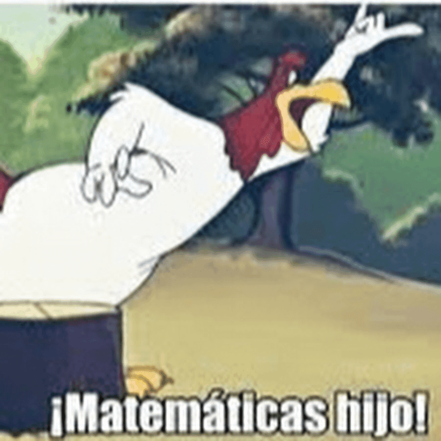 Foghorn Leghorn Yells Math Son