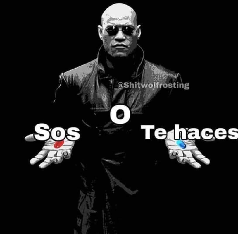 Morpheus Red Pill Blue Pill