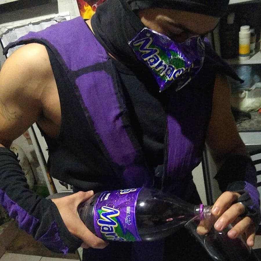 Budget Rain Cosplay Powered by Grape Soda