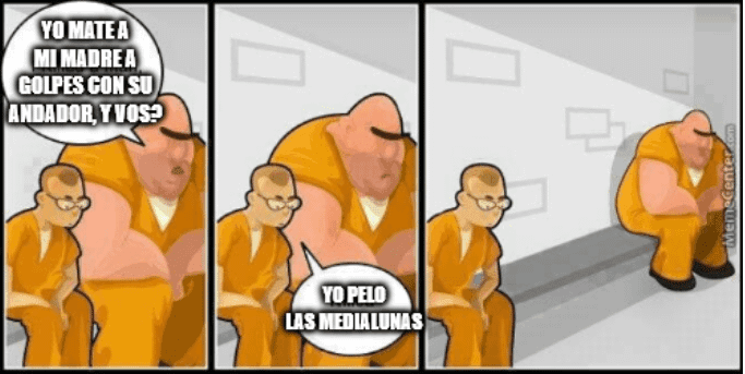 Prisoner Confesses to Peeling Medialunas