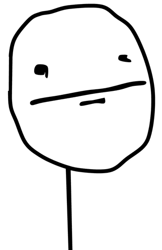 Classic Poker Face Deadpan Reaction