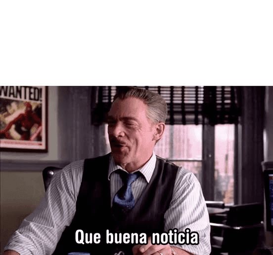 J Jonah Jameson Que Buena Noticia