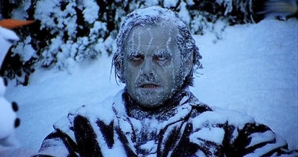 Frozen Jack Nicholson Shining