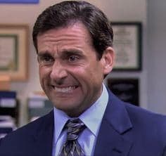 Michael Scott Smiling