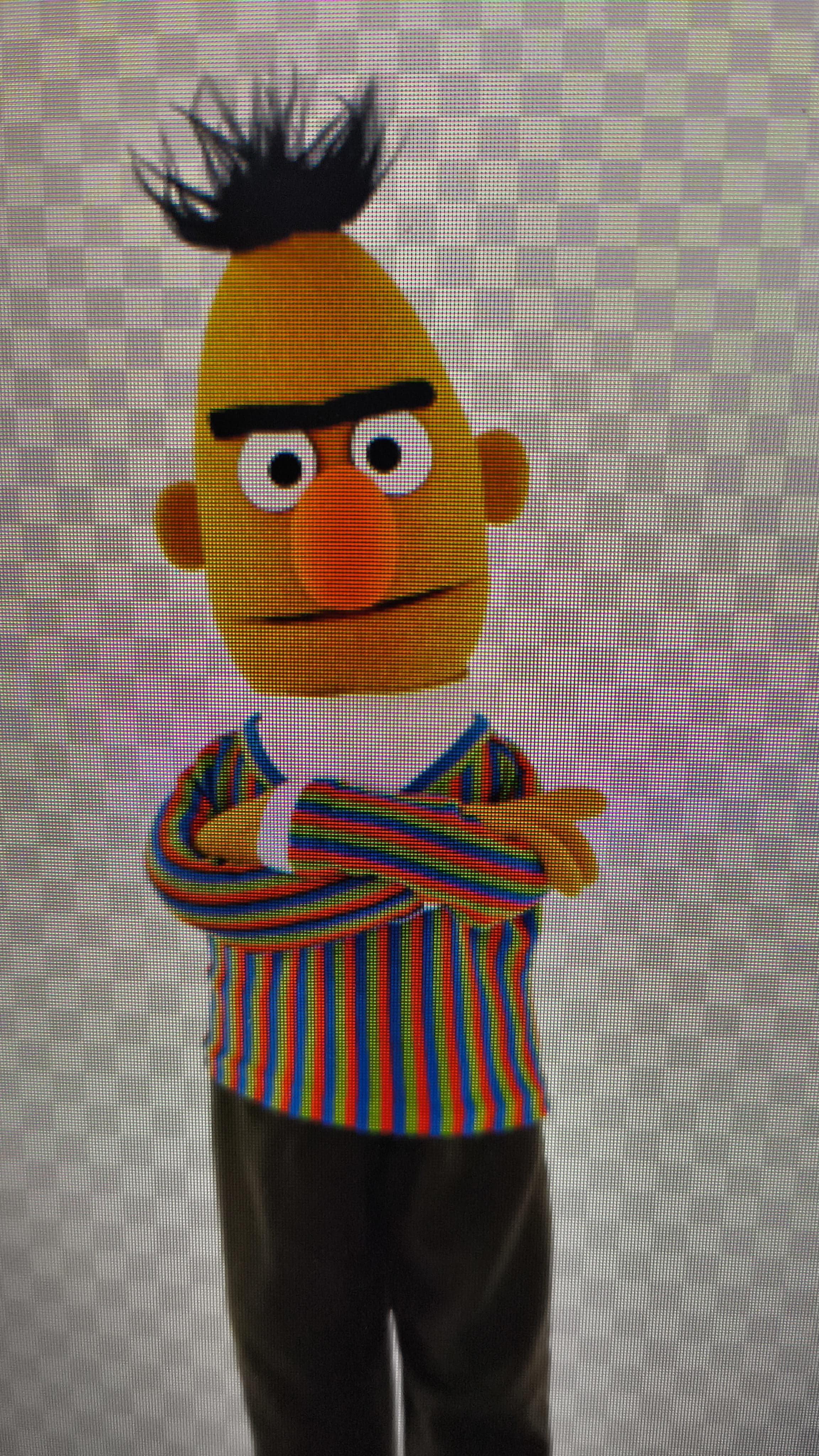 Bert Has That Smug Knowing Look