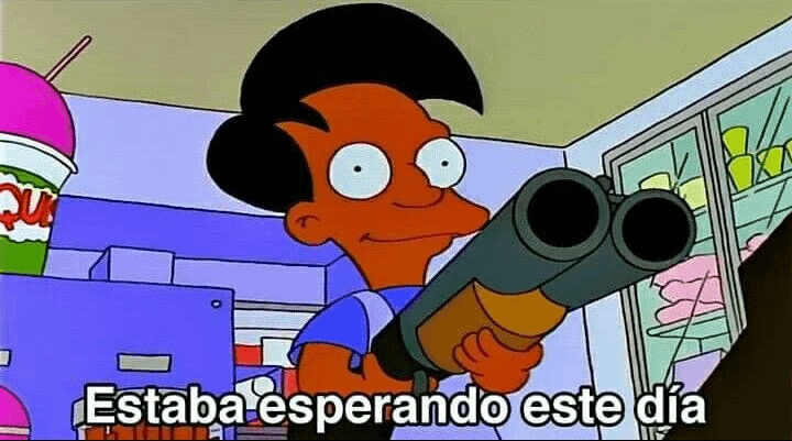 Apu Had the Shotgun Ready All Along