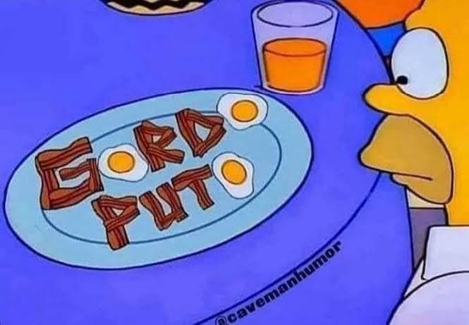 Breakfast Bacon Spells Out An Insult For Homer