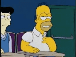 Homer Simpson Smiling Meme