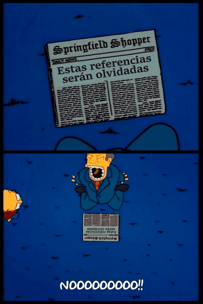 Kent Brockman Screams Over Forgotten References