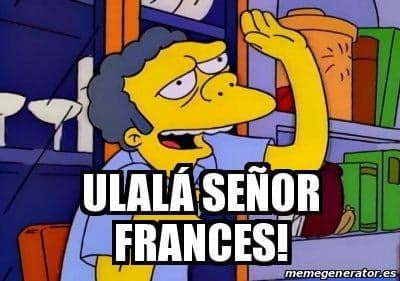 Moe Mocks Mr. Fancy French Guy