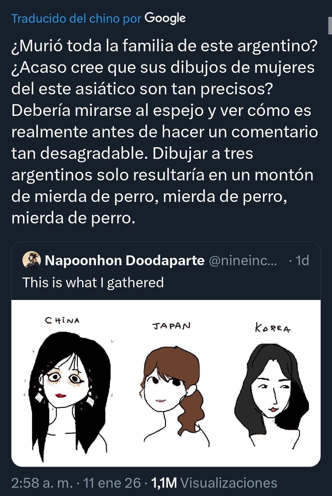 Twitter Roasts Crude East Asian Women Drawings